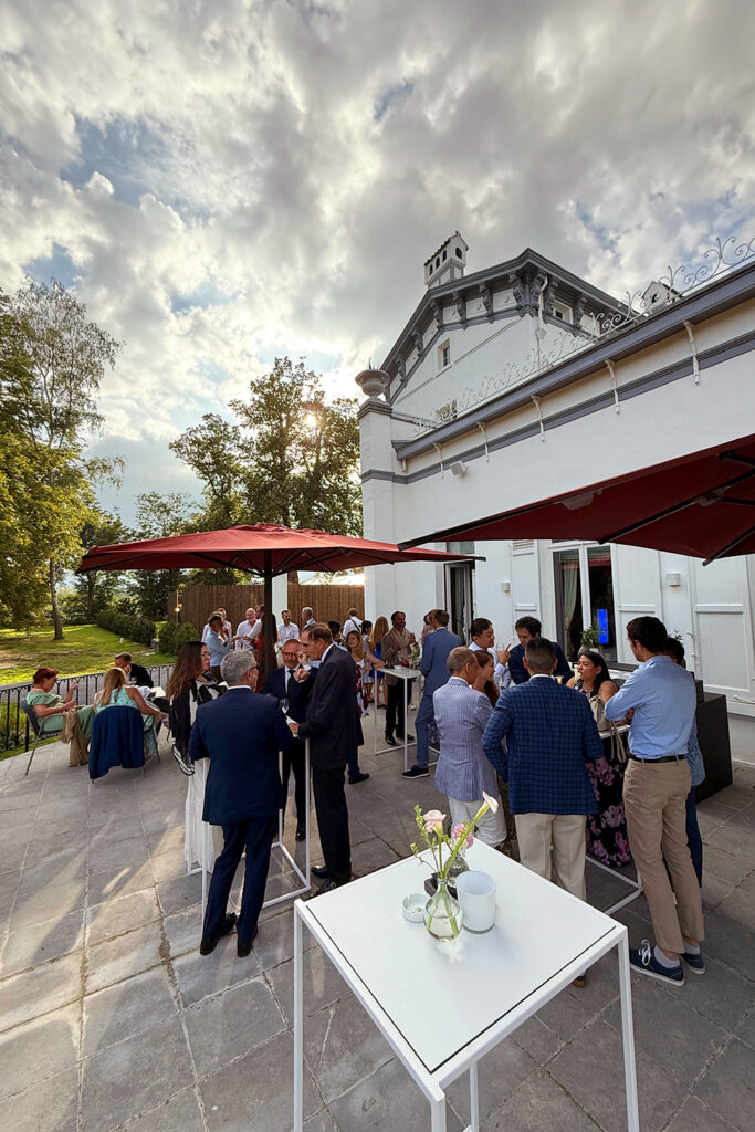 Château de Drogenbos Event mariage Belvédère cocktail