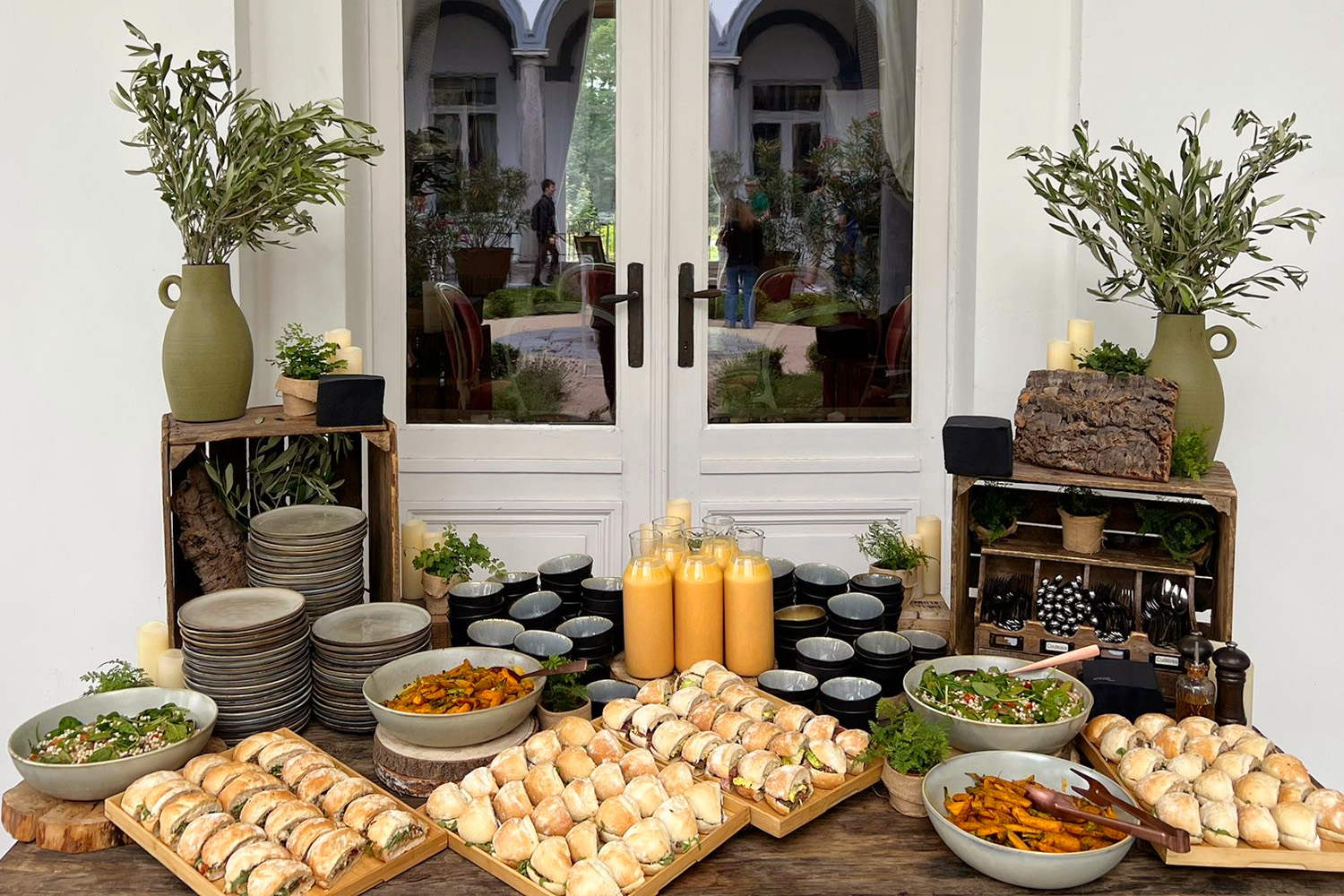 Buffet privé KTCHN Château de Drogenbos